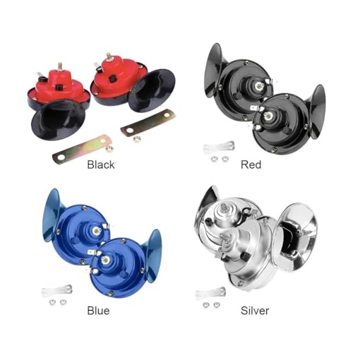 Cuerno motocicleta bocina de aire 12V para coche y camión potente 2