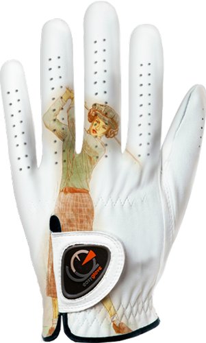 easyglove Classic_Thirty-Years'-W Women's Golf Glove (White)