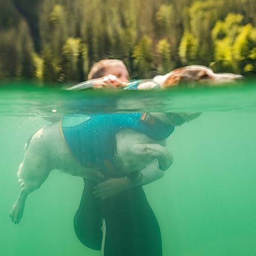 Ruffwear, Float Coat Dog Life Jacket, Swimming Safety Vest With Handle, Wave Orange, Large #TOP6