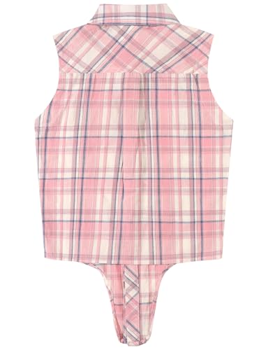 Noomelfish Girls Sleeveless Button Down Shirt Tie Knot Blouse Tank Tops (5-12 Years)3