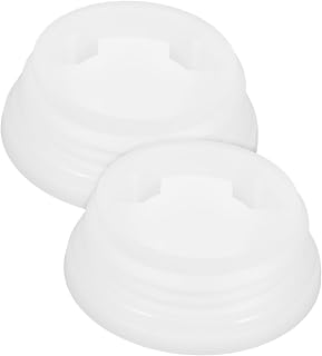 Cabilock 2 Piezas Tapas De Plástico para Barril Tapa De Fina para Almacenamiento De Líquidos Químicos para Barriles De Color Rojo