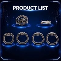 Inverted Chastity Cage Männer Peniskäfig mit Schloss und 4 Ringen Leichter Atmungsaktiver Harzkäfig Keuschheitskäfig für Herren Sissy Toys Sexspielzeug Diskrete Sichere Fixierung (Black) – Ansicht 4