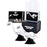 Loch Ness Whisky Chilling Stones Bundle β Includes Classic Box & Gift Box | Stainless Steel Reusable Ice Cubes | Novelty Gift Set for Whisky, Bourbon, Scotch & Cocktail Lovers