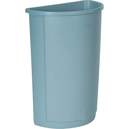Rubbermaid Commercial Products - Bote de basura irrompible, 11 galones, marrón, papelera de basura duradera para el hogar, cocina, garaje, oficina