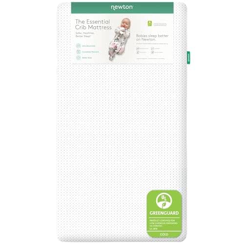 Newton Baby Essential Crib Mattress - Safe, Ultra-Breathable & Machine