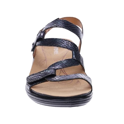Image of Revere Shoes Emerald Back Strap Sandal for Women - Leather Sandals with Adjustable Straps - Lightweight Arch Support - Comfort Walking Sandals