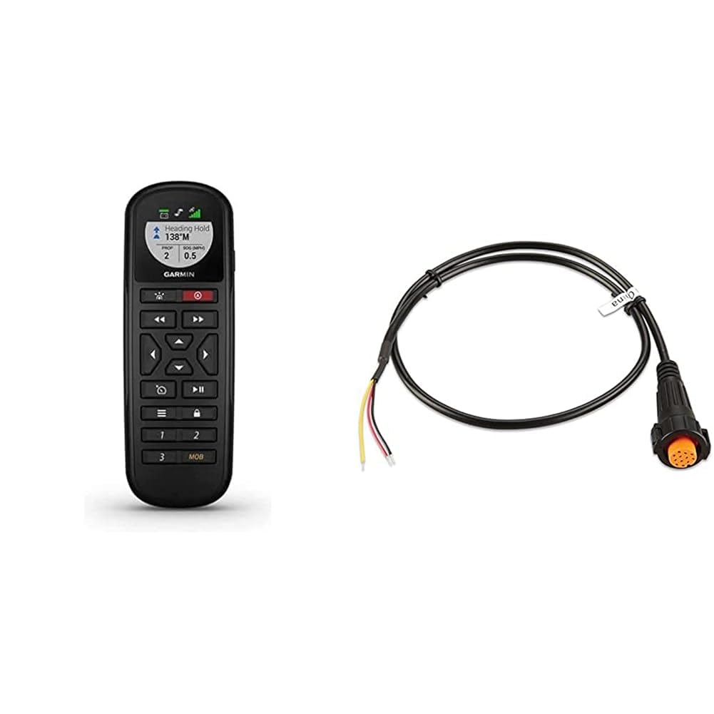 Garmin Autopilot Remote 010-12833-10 and Rudder Cable for GHP 12 Autopilot 010-11532-00