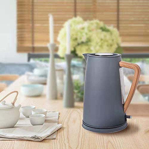 XQKQ 304 Edelstahlkessel Lebensmittelqualität Ss Edelstahl Heizwasser 1800W 1,7 l, Geschwindigkeit Schnellkoch… – Bild 3