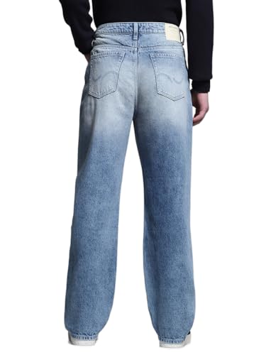 Image of Jack & Jones Men's Loose Fit Jeans | High Rise | Jeans for Men
