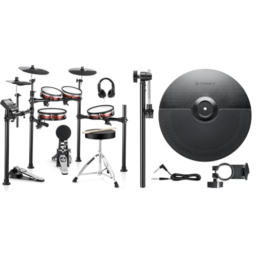 Amazon.co.jp: 【セット買い】Donner DED-200MAX 電子ドラムと12インチ