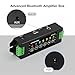 STUODIOFINIX 4-Channel Mini Bluetooth Amplifier 120w for Passive Speakers with TWS,AUX,MIC,USB,Replacement Part,Suitable for Wall/Ceiling/Marine/Bookshelf Speakers