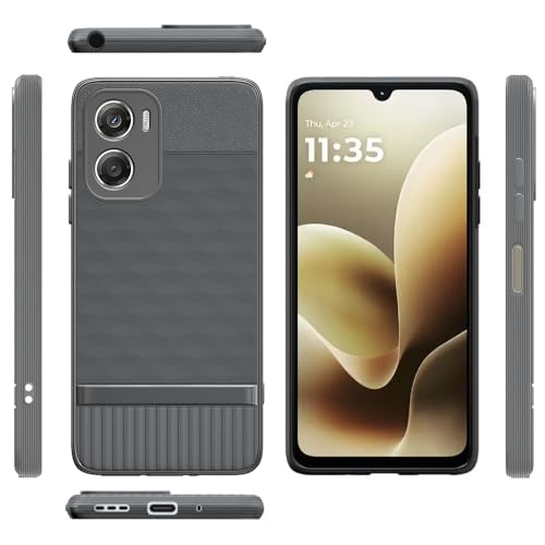 Image of Shockproof Case for Motorola Moto G06 4G / G06 Power 4G | Full Camera Protection | TPU Flexible Back Cover for Motorola Moto G06 4G / G06 Power 4G (Graphite Grey)