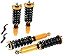 Coilover Struts Spring Shocks Adjustable Height Coilovers Suspension Struts Coil Spring Shocks ECCPP Fit for 1997 1998 1999 2000 2001 for Honda CR-V