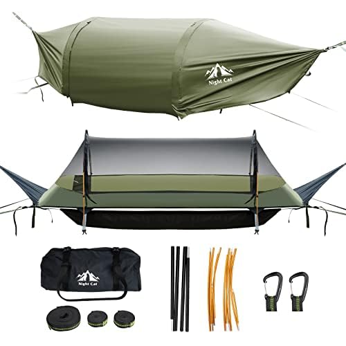 【極上品】Night Cat ハンモックテント 値段交渉応じます。 Amazon.co.jp: Night Cat Flat Lay Hammock Tent with Mosquito