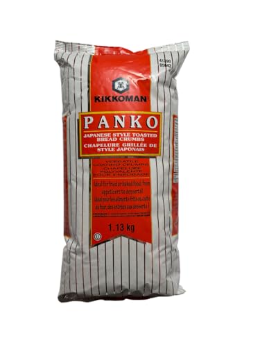 Kikkoman Panko Japanese Style Toasted Bread Crumbs Food Service Pack 2.5 lbs (1.13 kg) by Kikkoman Panko