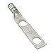 Panduit LCD1-56C-E Code Conductor Lug, Two Hole, Standard Barrel With Window, #1 AWG Copper Conductor Size, Green Color Code, 5/16" Stud Hole Size, 0.88" Stud Hole Spacing, 15/16" Wire Strip Length, 0.11" Tongue Thickness, 0.70" Tongue Width, 0.88" Neck Length, 2.79" Overall Length