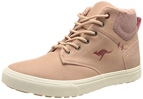 KangaROOS Damen Kavu X Sneaker, Rosa Rot, 38 EU