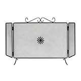 Virsus Parascintille con Ante, in ferro battuto con spessore 1,2 cm, misura 60x50 cm, di c...