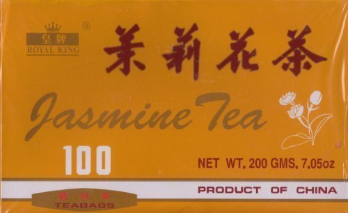 Royal King Jasmine Tea - 100 Tea Bags by N/A