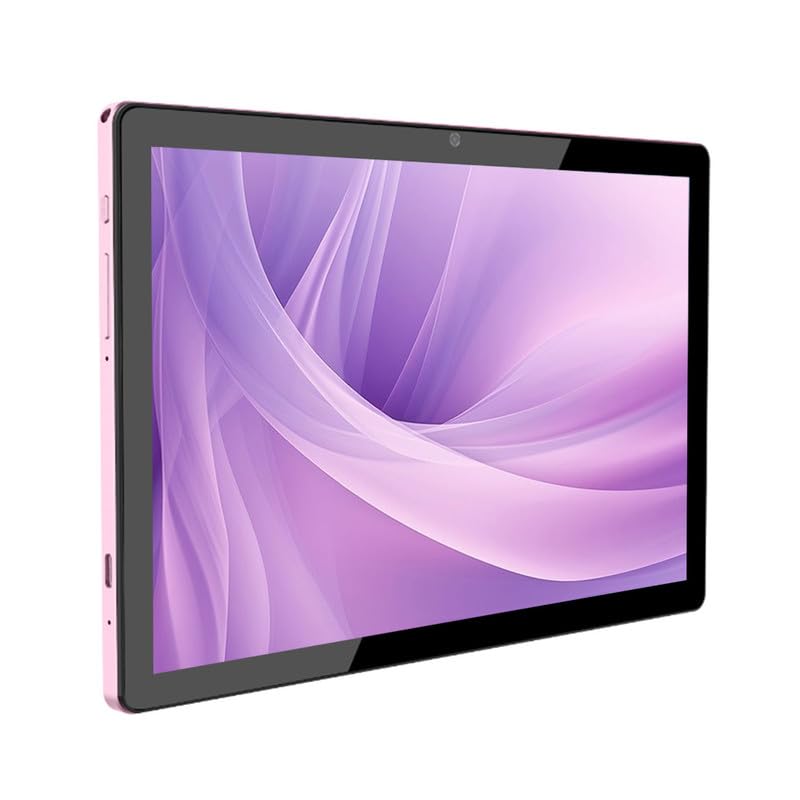 Image of IKALL N18 Pro Tablet, 10.1'' IPS HD Plus Display, Octa-Core Processor, 4GB RAM, 64GB Storage, 6000mAh Battery, 4G, Wi-Fi + LTE, Voice Calling, 8MP + 13MP Camera, Android Tablet (Pastel Pink)