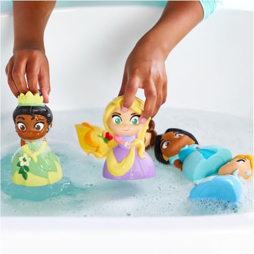 Image of Disney Store Official Bath Set (Disney Princess) - Kids Bath Accessories with Beloved Disney Princesses & Charcters - Colorful and Fun Bath Time Essentials for Kids - Suitable for All Ages