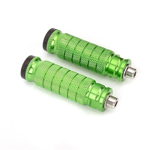 Pegs Zubehör Universal-Fußrasten Für Motorrad Für BMW S1000RR HP4 (2009 2010 2011 2012 2013 2014) Fußrastenanlage Mit Pedalen(Green)