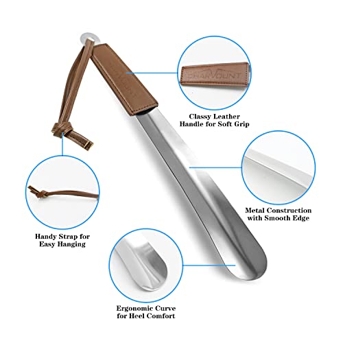 Charmount Metal Shoe Horn - 12 Inch Long Shoe Horns For Senior thumb #2
