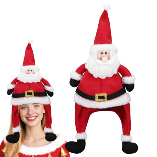 Weihnachtsmütze, Weihnachtsmützen Erwachsene, Nikolausmütze,...