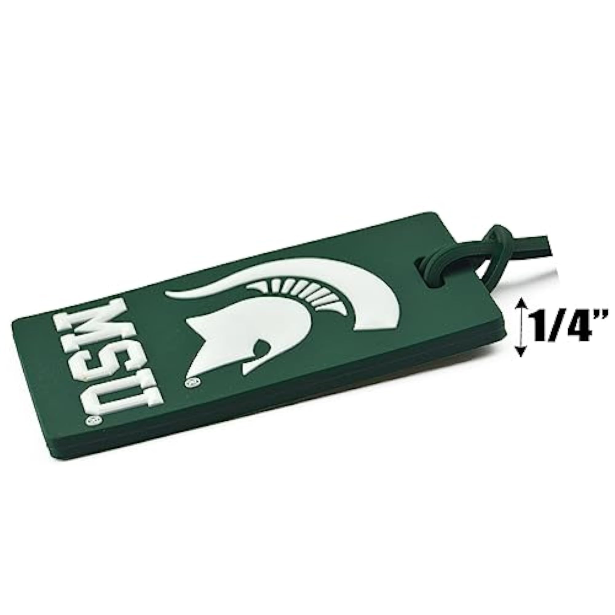 Michigan State University Spartans NCAA PVC Luggage Tag