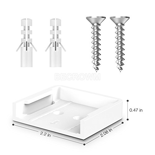 BECROWMUS Wall Mount Bracket Compatible with Wyze Cam, Indoor and Outdoor Wall Base Compatible with Wyze Cam 1080p… - Image 8