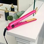 CHI Tourmaline Ceramic Hair Straightening Flat Iron | 1" Plates | Pure Pink | Professional Salon Model Hair Straightener - Image 4