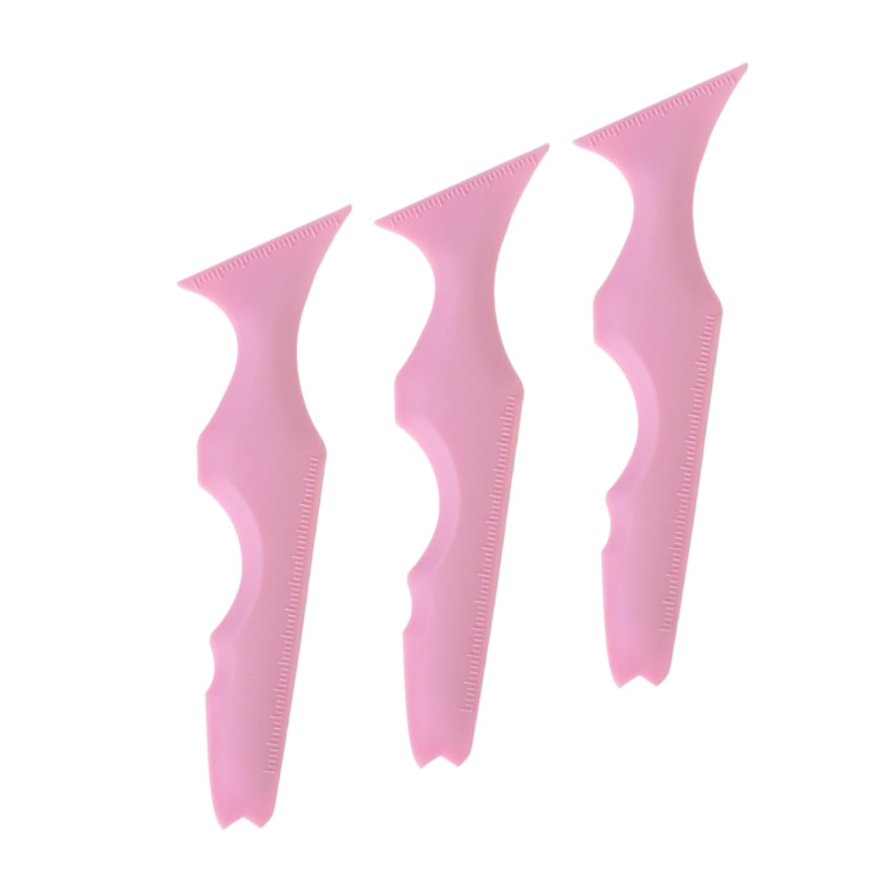 Healeved 9pièces Pochoirs Silicone Réutilisables Pour Eyeliner Outils De Maquillage Pour Débutants Et Application Précise De Maquillage Yeux Sourcils