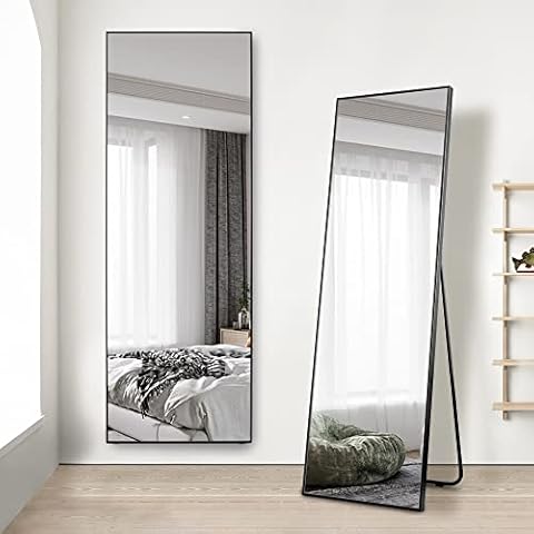 LVSOMT 160×50cm Ganzkörperspiegel,Standspiegel,freistehender Körperspiegel,Groß und Hoch,großer Schminkspiegel,großer Spiegel für Schlafzimmer,Wohnzimmer,Umkleideraum Cover
