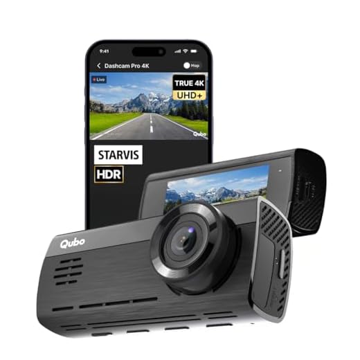 Qubo Car Dash Cam True 4K HDR from Hero Group, Sony STARVIS IMX415 Sensor, 8MP 2160P UHD, Made in India, ADAS, Built-in Wi-Fi, GPS Logger, 2.8" Display, 140° Wide Angle, Supports Up to 1TB SD Card