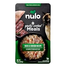 Nulo Gently Cooked Meals Duck & Chicken Shelf Stable Fresh Cat Food 3.5-oz Pouch Case of 24