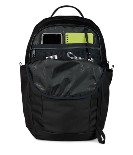 Image of JanSport 26L All Around Pack - 15 inch Laptop Sleeve, Black | Versatile Rucksack w /Hydration Sleeve, Reflective Accents & Safety Whistle