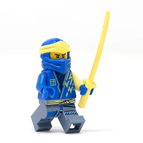 Ninjago Core: Minifigure Blue Ninja Jay con Katana - Lego - Immagine 1