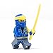 LEGO Ninjago Core: Blue Ninja Jay Minifigure with Katana