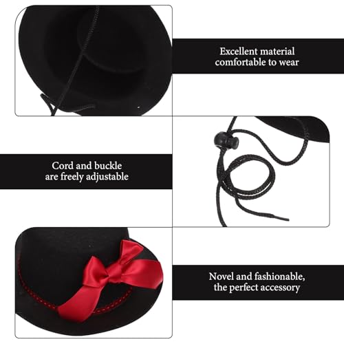 Sombrero ajustable decorativo para perros y gatos miniatura 5