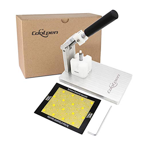 COOLPEN Arbor Press for Dank Oil Carts 0.5mL & 1.0mL Empty Cartridges