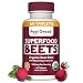 USDA Organic Superfood Beet Root Powder by Feel Great 365 | Beetroot Nitric Oxide Supplement with Natural Nitrates for Increased Natural Energy* | Non-GMO and Vegetarian Organic Circulation Tablets*