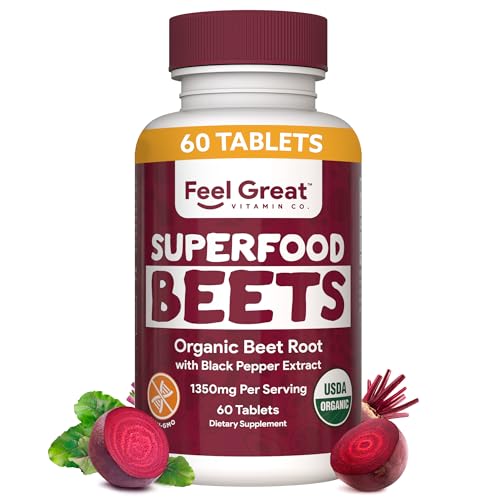 Feel Great 365 USDA Organic Superfood Beet Root Powder