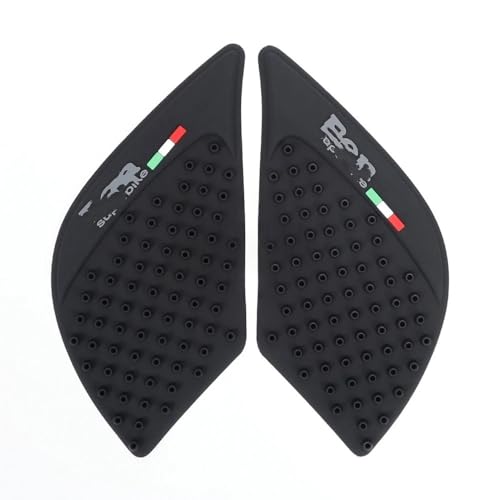 Protections réservoir moto antidérapantes et stickers bouchon gaz carburant TNT600