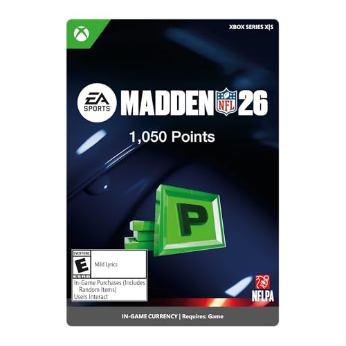 Image of Madden NFL 26 | 1,050 MUT POINTS | XBOX Series X|S Digital