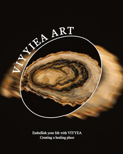 Image of VIYYIEA Vintage Gold Framed Wall Art for Living Room, Oyster Canvas Prints Home Decor, Oil Painting Picture, Bedroom Wall Decor Gifts for Friends or Family -【Oyster】-(24L x 16W)