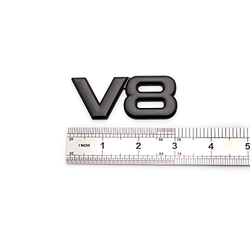2 pezzi V8 Emblema 3D Metallo V8 Display Motore