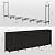 LIANTRAL 8Ft Firewood Rack Outdoor with Cover, Log Holder Organizer for Wood Storage Indoor Outside Fireplace Wood Rack