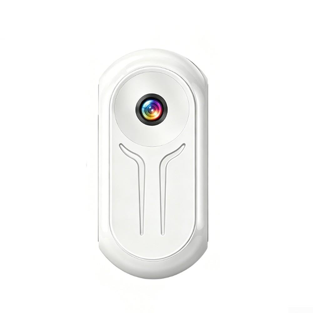 Tragbare Sportkamera 1080P für Motorrad für helm Tragbare Sportkamera(White)