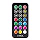 Trust Gaming GXT 716 Rizza Gaming Stuhl mit RGB LED-Beleuchtung, 350 Farben und Effekten, Höhenverstellbare Armlehnen, Rundum Drehbar, Ergonomischer Bürostuhl, Gamer Stuhl - Schwarz