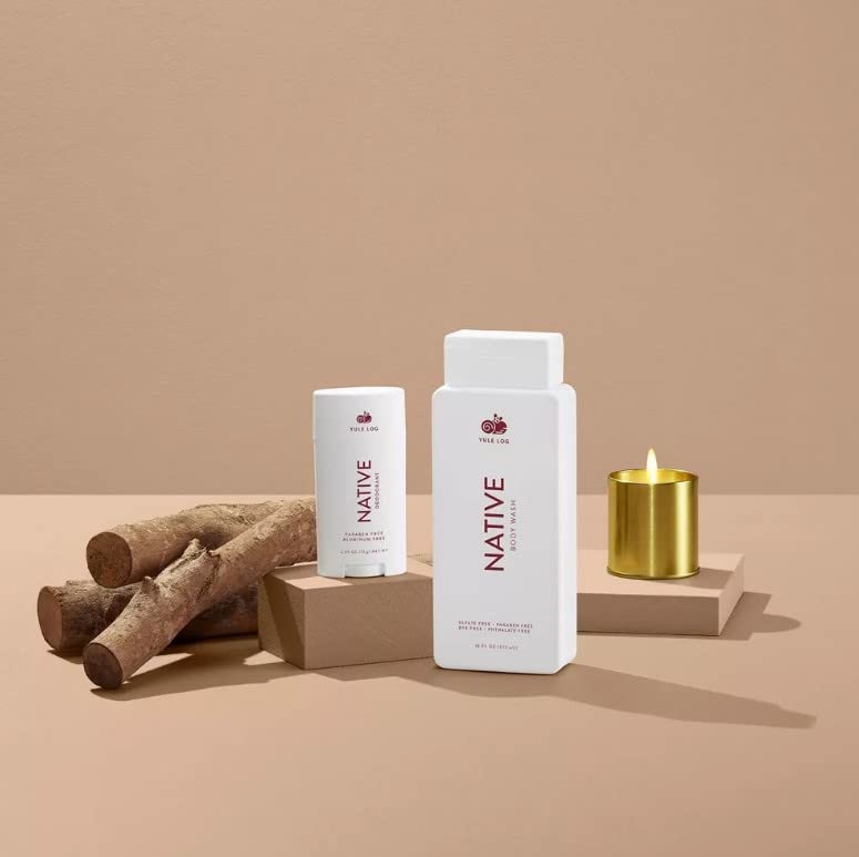 Miniatura 3 de Native Gel de baño natural para mujeres y hombres, sin sulfatos, sin parabenos, sin tinte, con ingredientes limpios derivados naturalmente que dejan